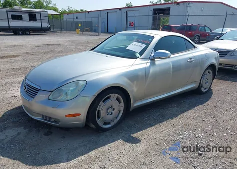 2004 Lexus Sc 430 из США, поврежденный, VIN JTHFN48YX40050423